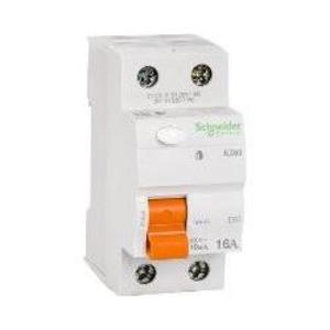 Фото Schneider Electric Домовой 11454 Выключатель дифференциального тока двухполюсный 16А 10мА (тип AC)