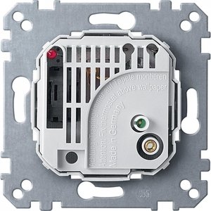 Фото Schneider Electric Merten MTN536302 Терморегулятор (10 А, механизм, скрытая установка)