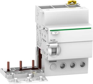 Фото Schneider Electric Acti 9 A9V41363 Выключатель дифференциального тока трехполюсный 63А 30мА (тип AC)