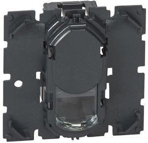 Фото Legrand Celiane 067344 Розетка компьютерная (RJ45, cat.6, UTP, механизм, скрытая установка)