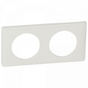 Фото Legrand Celiane DIY 696912 Рамка 2-постовая (белая)