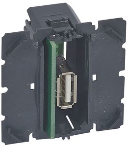 Фото Legrand Celiane 067352 Розетка USB (USB, механизм, скрытая установка)