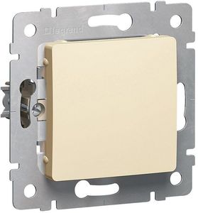 Фото Legrand Cariva 773746 Заглушка (под рамку, скрытая установка, слоновая кость)