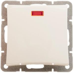 Фото Schneider Electric WDE000213 ДУЭТ 1-клавишный ВЫКЛЮЧАТЕЛЬ с подсветкой, сх.1а, 10АХ, механизм, БЕЖЕВЫЙ