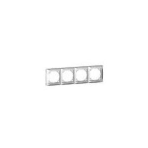 Фото Schneider Electric Дуэт WDE000104 Рамка 4-постовая (универсальная, белый)