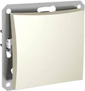 Фото Schneider Electric Дуэт WDE000271 Переключатель одноклавишный (10 А, под рамку, с/у, бежевый)