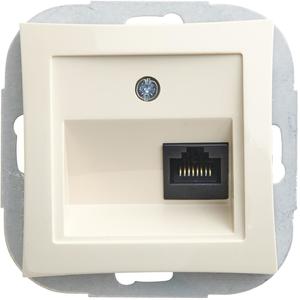 Фото Schneider Electric Дуэт WDE000283 Розетка компьютерная (RJ45, под рамку, скрытая установка, белая)