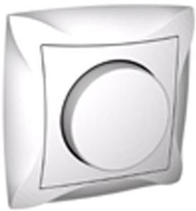 Фото Schneider Electric Дуэт WDE000134 Светорегулятор поворотный (300 Вт, в сборе, с/у, белый)