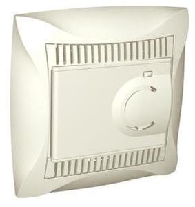 Фото Schneider Electric Дуэт WDE000238 Термостат теплого пола с датчиком (10 А, в сборе, скрытая установка, бежевый)