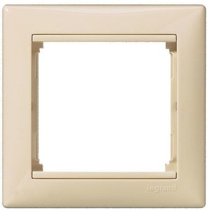 Фото Legrand Valena 695631 Рамка 1-постовая (горизонтальная, слоновая кость)