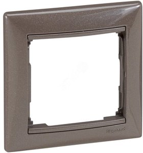 Фото Legrand Valena 695751 Рамка 1-постовая (горизонтальная, модерн)