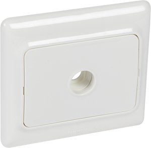 Фото Legrand Kaptika 782116 Вывод кабеля (в сборе, скрытая установка, белый)
