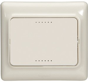 Фото Legrand Kaptika 782134 Выключатель проходной (10 А, в сборе, скрытая установка, слоновая кость)