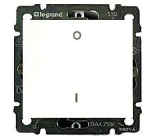 Фото Legrand Valena 774204 Выключатель двухполюсный (16 А, под рамку, с/у, белый)