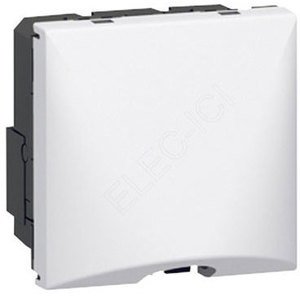 Фото Legrand Mosaic 077550 Вывод кабеля (20 А, под рамку, скрытая установка, белый)