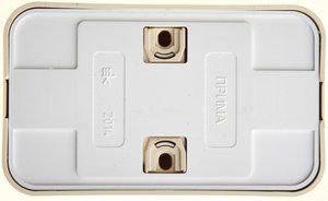 Фото Schneider Electric Прима RA16-213I-SI Розетка двойная (16 А, IP20, в сборе, открытая установка, слоновая кость)