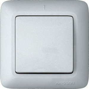 Фото Schneider Electric Прима VS1U-116-B Выключатель одноклавишный (10 А, IP20, в сборе, скрытая установка, слоновая кость)