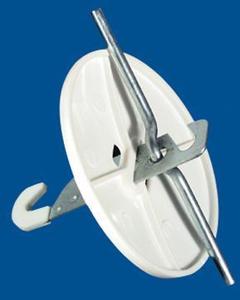 Фото Schneider Electric RP-1 РОЗЕТКА ПОТОЛОЧНАЯ (НАГРУЗКА ДО 15 КГ.) БЕЛЫЙ