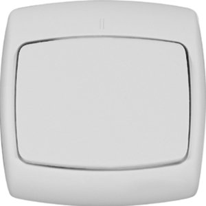Фото Schneider Electric VS1U-126-SI РОНДО С/У 1-клавишный ВЫКЛЮЧАТЕЛЬ 10А, 250В, СЛОНОВАЯ КОСТЬ. Россия