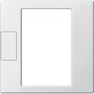 Фото Merten M-Elegance/M-Plan MTN5775-0319 Крышка для терморегулятора (сенсорный, полярно-белый)