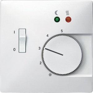 Фото Merten Artec/Antique MTN537519 Крышка для терморегулятора (поворотный, полярно-белый)