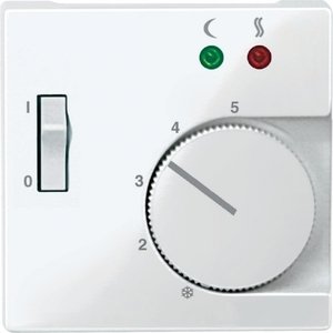 Фото Merten M-Elegance/M-Plan MTN534919 Крышка для терморегулятора (поворотный, полярно-белый)