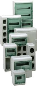 Фото Schneider Electric 13191 ЩИТ KAEDRA IP65 12МОД С ПЛОСК ПАНЕЛЬЮ