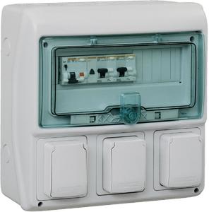 Фото Schneider Electric 13180 ЩИТ KAEDRA IP65 12МОД. + 3ОТВ.