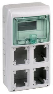 Фото Schneider Electric 13179 ЩИТ KAEDRA IP65 8МОД. + 4ОТВ.
