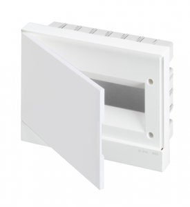 Фото ABB 1SZR004002A1104 Basic E Бокс в нишу 12М белая непрозрачная дверь (c клеммами)