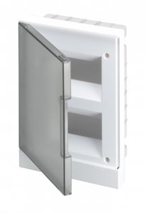 Фото ABB 1SZR004002A1205 Basic E Бокс в нишу 16М серая прозрачная дверь (c клеммами)