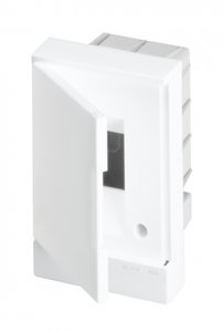 Фото ABB 1SZR004002A1100 Basic E Бокс в нишу 2М белая непрозрачная дверь (без клемм)
