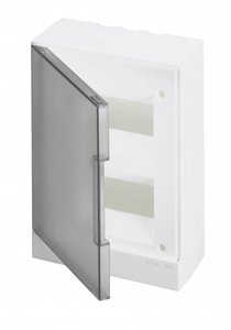 Фото ABB 1SZR004002A2205 Basic E Бокс настенный 16М серая прозрачная дверь (с клеммами)