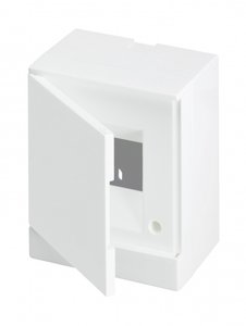 Фото ABB 1SZR004002A2101 Basic E Бокс настенный 4М белая непрозрачная дверь (с клеммами)