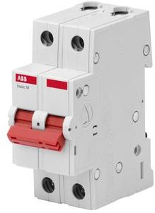 Фото ABB Basic M 2CDD642051R0025 Выключатель нагрузки двухполюсный 25 А