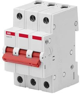 Фото ABB Basic M 2CDD643051R0025 Выключатель нагрузки трехполюсный 25 А