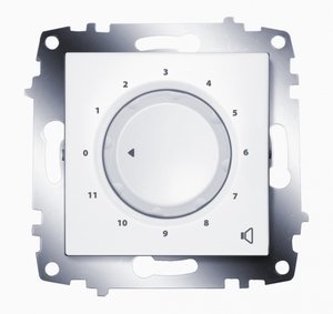 Фото ABB Cosmo 619-010200-261 Переключатель одноклавишный (10 А, под рамку, с/у, белый)