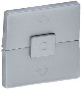 Фото Legrand Valena Life 755142 Клавиша для жалюзи и рольставней (алюминий)