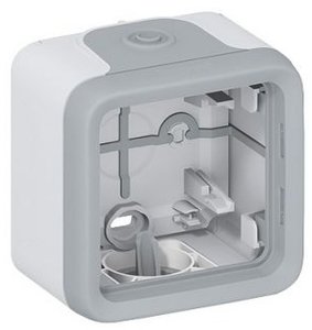 Фото Legrand Plexo 069651 Установочная коробка (серая)
