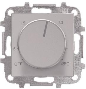 Фото ABB Sky Niessen 2CLA854090A1301 Крышка для терморегулятора (поворотный, алюминий)