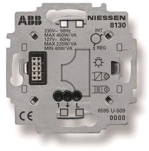 Фото ABB Niessen 2CLA813000A1001 Светорегулятор клавишный (450 Вт, под рамку, с/у)