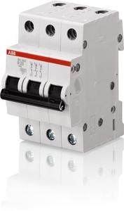 Фото ABB SH203 2CDS213001R0165 Автоматический выключатель трехполюсный 16А (6 кА, B)