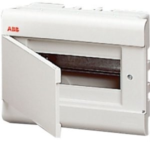 Фото ABB 1SL2040A00 EUROPA бокс в нишу 8М непрозр.дверь белый