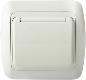 Фото ABB Tuna 502-000202-218 Розетка (10 А, в сборе, крышка, с/у, з/к, белый)