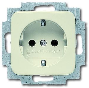 Фото ABB Zena 609-013000-215 Розетка (10 А, под рамку, с/у, без з/к, черный)