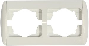 Фото ABB Zirve 501-000202-226 Рамка 2-постовая (горизонт, белый)