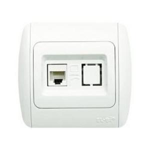 Фото ABB Zirve 501-010303-209 Выключатель одноклавишный (10 А, в сборе, проходная, с/у, кремовый)