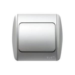 Фото ABB Zirve 501-001010-217 Розетка (10 А, в сборе, с/у, з/к, платина)