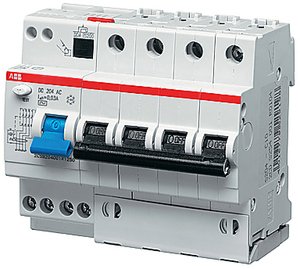 Фото ABB DS204 2CSR274101R1324 Автоматический выключатель дифференциального тока четырехполюсный 32A 30мА (тип A)