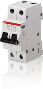 Фото ABB SH202L 2CDS242001R0205 Автоматический выключатель двухполюсный 20А (4.5 кА, B)